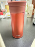 膳魔师（THERMOS）保温杯400ml男女士陶瓷内胆泡茶咖啡保冷水杯父亲节礼物TCMV红梅 实拍图