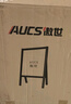 AUCS 26*37cm桌面电子荧光板广告板led广告牌发光字黑板支架式 商用户外招牌摆摊台式实木广告展示架 实拍图