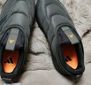 adidas ADIPUFF面包鞋防滑耐磨一脚蹬柔软舒适棉鞋阿迪达斯轻运动   橄榄绿/草绿色/棕色（推荐选大半码）   36.5 实拍图