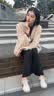 CAMILA KSENIA爆款德训鞋女士2026年新款运动鞋子百搭小白鞋透气阿甘鞋休闲板鞋 蓝色 37 实拍图