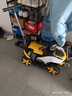 麦格萌儿童沙滩电动车越野车遥控车玩具男孩四轮摩托车玩具车可坐人 遥控电动黄【音乐+推杆+护栏】 实拍图