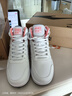361°运动鞋女秋冬季高帮保暖加绒增高小白休闲板鞋子女682146606A-3 实拍图