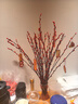 【银柳送挂饰】年宵花⭐真花鲜枝红色客厅室内干花盆栽摆件水培 【30枝】招财银柳-送新春挂件 60cm 实拍图