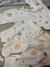 贝乐咿新生儿衣服秋季冬款刚出生婴儿和尚服连体衣纯棉初生宝宝哈衣爬服 5347心想事成+5348恐龙汽车 59cm （建议1-3个月） 实拍图
