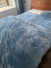 富安娜床上四件套牛奶绒加厚床单被套冬季防静电套件单双人203*229cm 实拍图
