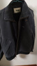 吉普（JEEP）夹克男秋冬季外套男士休闲宽松工装翻领衣服男装 黑色 XL 实拍图