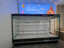 厨乐趣风幕柜超市水果保鲜柜饮料酸奶冷藏展示柜火锅串串便利店商用立式商用冰柜冰箱保鲜柜麻辣烫风幕柜 【卷帘门】【风冷一体机】丨松下/美芝压缩机】 3.5米 实拍图