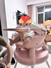 易迈尔（zhaorenke）宝宝餐椅婴儿餐椅儿童餐椅宝宝椅便携式儿童桌椅儿童吃饭桌椅座椅 至尊粉|软垫+餐盘+可变桌子+轮子 实拍图