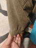 左西男童加绒裤子休闲裤2025新款儿童一体绒灯芯绒长裤潮 卡其色 140 实拍图