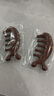 明星同款檀木色按摩梳头部女脱发家用便携小梳子宽齿大齿梳经络梳 经络按摩梳【明星同款】加厚耐用 【海豚梳】2把装 实拍图