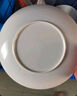 信基高格 XJ010浅式盘 10个/箱 10英寸密胺盘食堂自助餐盘打菜盘白色25cm 实拍图