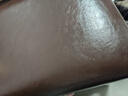 木叶私语（MUYESIYU）【顺丰发货】实木换鞋凳门口家用进门收纳鞋柜入户可坐鞋凳式鞋柜 三层软包-胡桃色（80*30*52CM） 实拍图