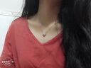 泽音四叶草项链女999纯银吊坠时尚饰品生日情人节礼物送女友老婆 四叶草项链【不刻字】 实拍图