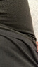 宝派保暖内衣套装男无痕羊绒暖护贴抗菌加绒圆领打底秋衣秋裤女秋冬季 羊绒暖护贴PLUS版女黑色 2XL 实拍图