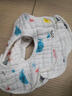 安可新婴幼儿一次性大号围嘴【20片】加柔可旋转免洗围兜 独立装大象款 实拍图
