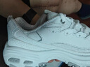 Skechers斯凯奇奶茶熊儿童熊猫鞋秋冬男女童运动鞋经典黑白老爹鞋996212L 212龙眼冰茶 37 实拍图