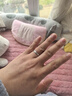 柯芙尼 足银满天星情侣戒指一对男女活口对戒 圣诞节礼物送女生女友老婆 实拍图