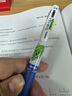 斑马牌（ZEBRA）学霸系列中性笔 0.4mm子弹头按压签字笔 学生用刷题笔标注笔 JJS77 蓝色 6支装 实拍图