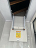 电动手动阁楼伸缩楼梯隐藏款式别墅钛镁合金拉伸收纳方便伸缩梯 手动加强钛镁合金材质80*120 实拍图