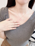赫莲娜HR轻奢粉水晶四叶草项链女高级感首饰520情人节礼物生日礼物女 HR四叶草项链【梦幻粉】 实拍图