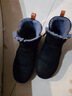 Pansy盼喜日本雪地靴女羊毛保暖短靴冬季加绒加厚舒适棉鞋4128 黑色 35 实拍图