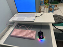 CHERRY樱桃 MX3.0S TKL 机械键盘 RGB灯效 G80-3877HYAEU-9 游戏键盘 有线键盘机械  粉色 红轴 实拍图