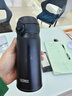 膳魔师（THERMOS）保温杯316L不锈钢大容量水杯儿童男女情侣杯子生日礼物团购 暗夜黑 350ml 实拍图