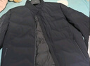 劲霸男装（K-Boxing）男士冬季立领轻薄短款夹克羽绒服|NRHG4002 深兰 175/L  实拍图