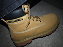 马登男士马丁靴美式经典大黄靴秋冬户外休闲工装靴2025新款加绒男鞋 砂黄 加绒 【男靴/真皮/靴子男冬季/马丁靴男款英伦风】 43 (265mm) 男码 实拍图