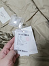 独束大码女装可拆卸连帽休闲羽绒服女微胖mm冬新款通勤保暖羽绒外套 卡其色 XL (尺码：3) 实拍图