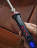 HANDSKIT工业级电烙铁100w/200w大功率电洛铁套装家用可调温数显便携焊枪 200W【刀头】927电烙铁 实拍图