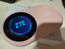 中兴（ZTE）随身wifi6可插卡移动4G全网通无线上网卡随行笔记本宽带网络设备3000mAh大电池U10S Pro盈盈2024款 实拍图