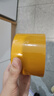 得力（deli）高品质米黄色封箱胶带打包宽胶带 60mm*60y*50μm(54.8m/卷) 6卷装 办公用品 30358 实拍图