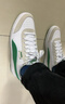 彪马（PUMA）经典复古透气小白鞋男女撞色休闲板鞋运动鞋COURT 371931 白-亚马逊绿-浅灰-06 39 实拍图