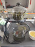 清韵逸品透明玻璃功夫茶具套装自动磁吸泡茶器懒人耐热茶杯茶壶办公室会客 登高 (灰色) 实拍图