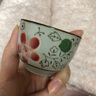和风四季 釉下彩日式陶瓷酒具分酒器分酒瓶酒壶清酒瓶白酒杯一口杯清酒杯 红花酒杯(单个)45ml 实拍图
