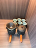苏氏陶瓷（SUSHI CERAMICS）手绘釉画彩千里江山侧把茶壶功夫茶具礼盒套组中国风文创系列 实拍图