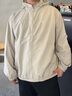 Calvin KleinJeans【防风防水】春秋男士ck户外露营登山运动外套J326809 PED-奶茶咖 XL 实拍图
