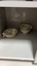 康琴（KANGQIN）釉下彩简约餐具碗盘套装网红菜盘家用面碗大汤碗ins陶瓷餐具 6个8英寸饭盘 6件套 实拍图
