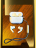 ESCASE airpods pro二代保护套airpods pro2保护套苹果无线蓝牙耳机防摔防尘透明 裸机美感+挂绳 实拍图