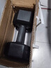 华亚（HUAYA） 哑铃环保包胶六角手铃男士家用健身器材 10KG 一只（单只） 实拍图