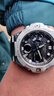 卡西欧（CASIO）手表男表钢铁黑暗之心黑武士GST400/100防水运动表节日礼物送男友 GST-B400D-1A 金属表带银色 实拍图
