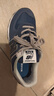 NEW BALANCE NB574官方休闲鞋男鞋女鞋网面鞋夏季复古舒适透气百搭情侣运动鞋 深蓝色 ML574EVN 40 (脚长25cm) 实拍图