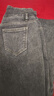 真维斯（JEANSWEST）牛仔裤女长裤加厚加绒裤女高腰冬季显瘦修身小脚裤子女烟灰色31 实拍图