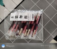 百今红色中性笔直液笔速干笔0.5mm全针管签字办公笔大容量巨能写教师矫正错题改题笔 红色20支 实拍图