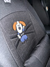 车鞍 卡通汽车坐垫粗麻布艺汽车座套全包四季通用座椅套透气座垫套 A17粗麻-神秘黑-豪华版 五座全车-留言车型 实拍图