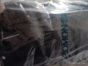 罗蒙（ROMON）商务职业正装男士白衬衫加绒加厚工装男装长袖衬衣男黑色5XL 实拍图