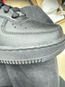 耐克空军一号男子轻便透气板鞋夏运动鞋NIKE AIR FORCE 1 CW2288 001黑/黑 40 实拍图