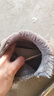 昌祥回力雪地靴男冬季加绒加厚保暖东北防水棉鞋皮毛一体高帮马丁短靴子男 卡其 加绒 40 实拍图
