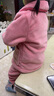 芬腾儿童睡衣女童防静电娃娃领秋冬加厚加绒大童家居服Q9FJ257940358 实拍图